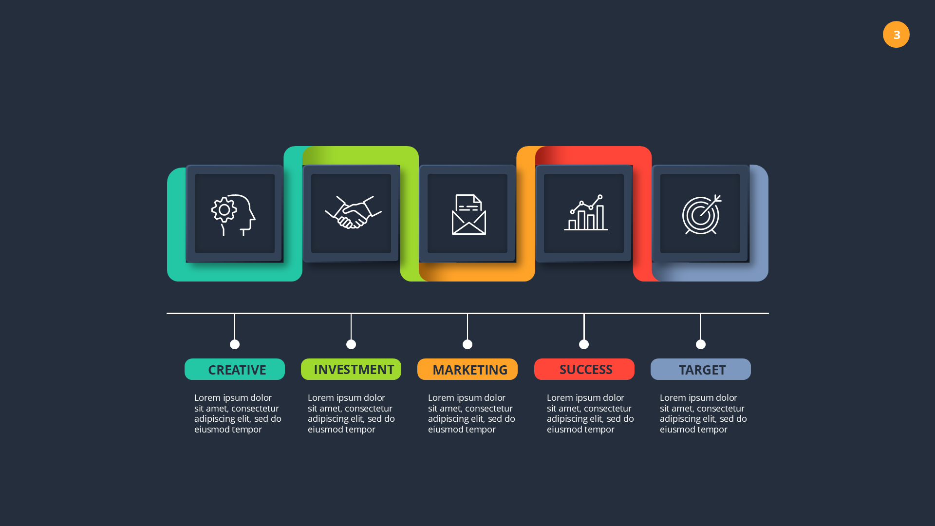 Creative [dark] slide 3